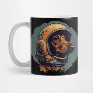 Dachshund Wiener Astronaut Mug